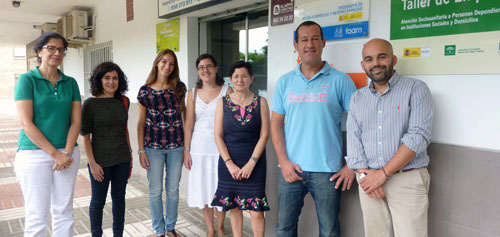 Visita del personal docente del IES Mª Inmaculada a FAAM