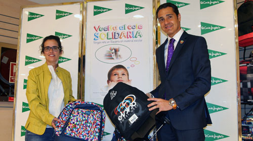 Presentación de la campaña en el Corte Inglés de Pamplona