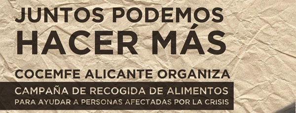Cartel de la campaña Juntos podemos hacer más
