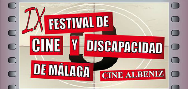 Cartel del IX Festival Cine y Discapacidad de Málaga