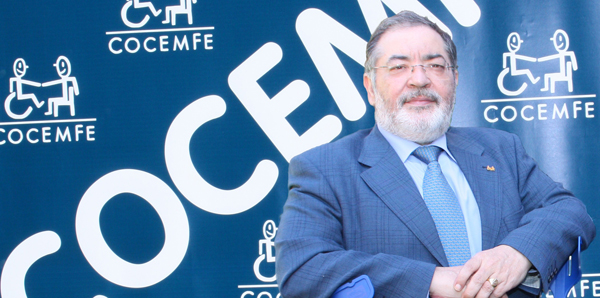 Mario García, presidente de COCEMFE