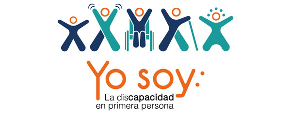 Logotipo de la campaña Yo soy:la discapacidad en primera persona de COCEMFE