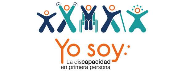 Logotipo de la campaña  Yo soy:la discapacidad en primera persona de COCEMFE