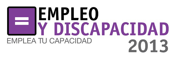 Logotipo del VII Feria empleo y discapacidad de Madrid