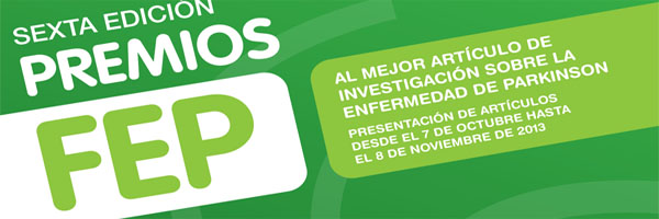 Logotipo de la la sexta edición de los Premios FEP al mejor artículo de investigación