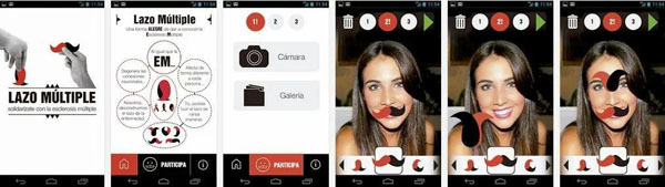 Imágenes de la app Lazo Múltiple