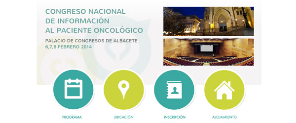 Cartel del Congreso Nacional de Información al Paciente Oncológico
