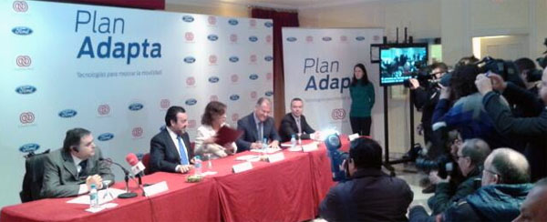 Presentación del Plan Adapta de Ford y Fundación Once