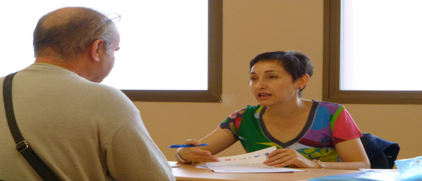 La técnica de empleo en una entrevista el pasado año