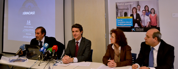 Presentación de los resultados del programa Inder Incorpora 2013 en Segovia
