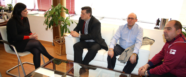 Imagen de la reunión mantenida