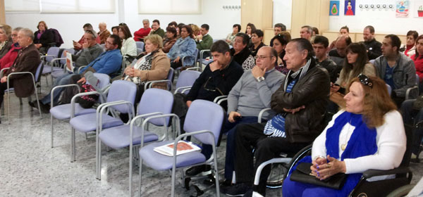 Los representantes de las entidades durante la celebración de la Junta Rectora