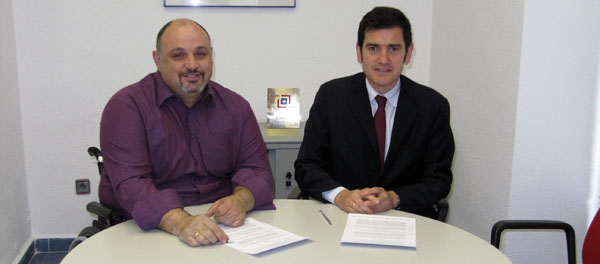 Firma convenio Ibercaja