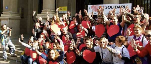 Acto de presentación de la campaña en Valencia