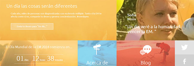 Información sobre la iniciativa "Un día..."