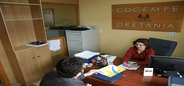 Servicio de Intermediación Laboral de COCEMFE Oretania en Daimiel