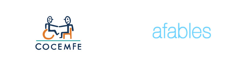 Logotipos de Cocemfe y Afables