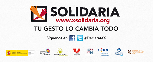 Logotipo de la X Solidaria
