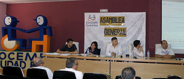 La Junta Directiva de COCEMFE Oretania Ciudad Real