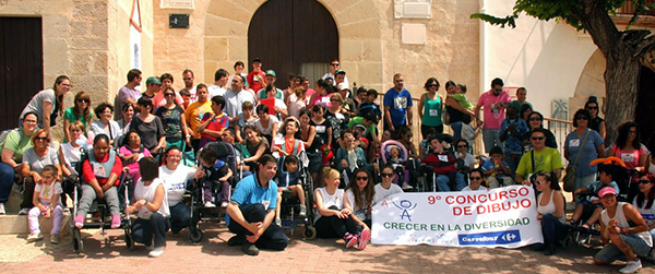 Participantes en la actividad organizada por COCEMFE Maestrat