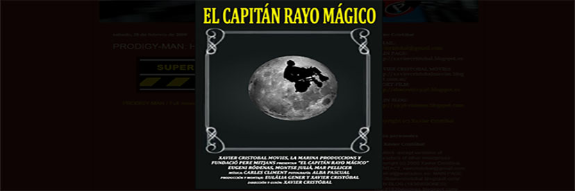 Cartel del corto "El Capitán Rayo Mágico"