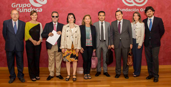 Ponentes en la jornada organizada por la Plataforma del Tercer Sector