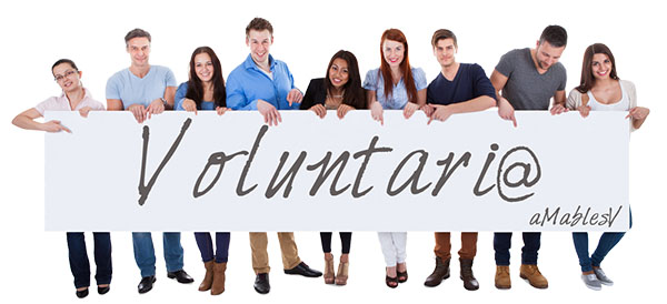 Diverse group of people presenting banner