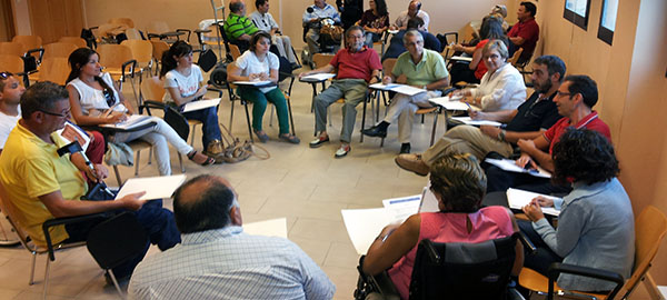 Momento de las Jornadas organizadas por FEGADI