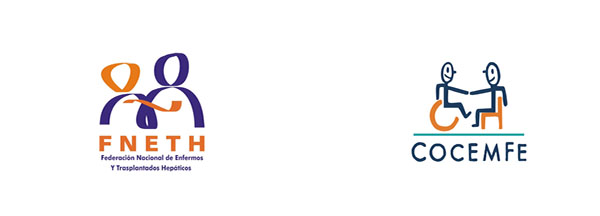 Logotipos de FNETH y COCEMFE