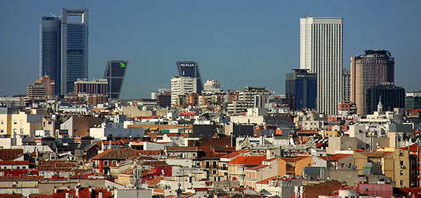 Vista de Madrid desde Callao