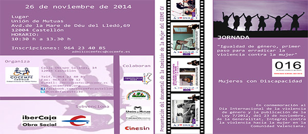 Cartel IV Mesa Violencia de Género