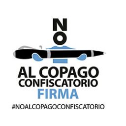 Logotipo campaña contra el copago confiscatorio