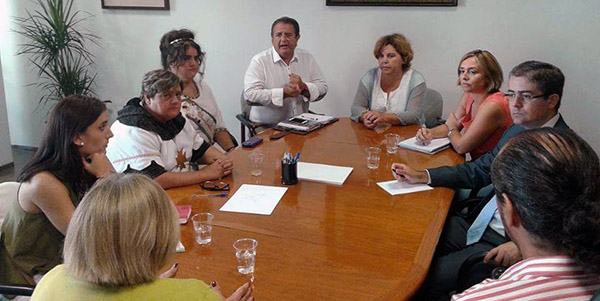 reunion accesibilidad feria de murcia