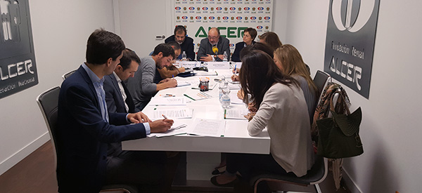 Acto de presentación del manifiesto de personas con enfermedades renales en la sede de ALCER