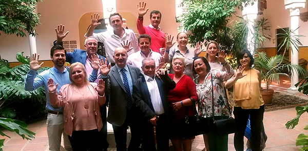 Miembros de LIRE participando en "WADHIGH FIVE¡¡¡"