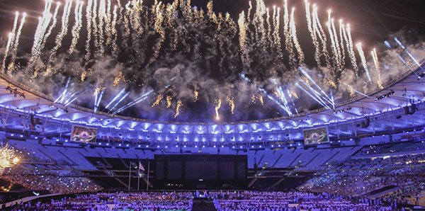 Cerenomia Clausura Juegos Paralimpicos Rio 2016
