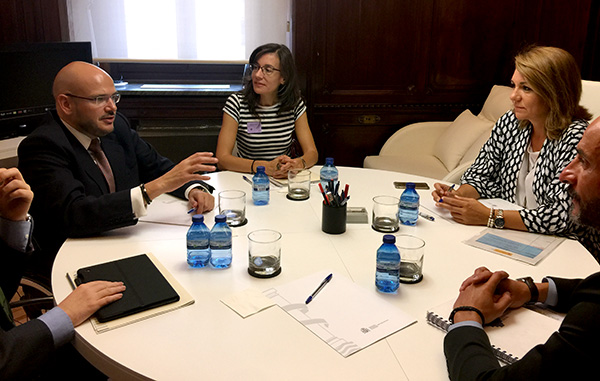 COCEMFE se reúne con Susana Camarero y Jesús Celada