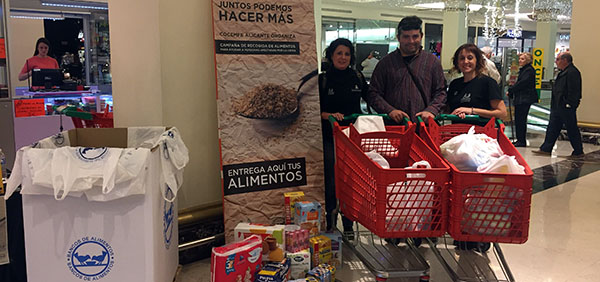 COCEMFE Alicante y sus asociaciones recogen 1.800 Kg de alimentos