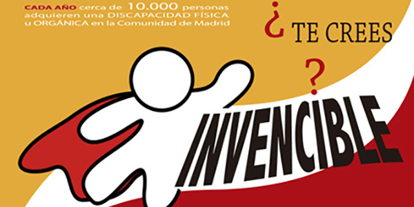 FAMMA COCEMFE Madrid lanza la campaña “¿Te crees invencible?”
