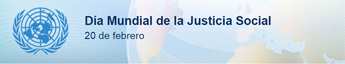 Imagen del Día Mundial de la Justicia Social
