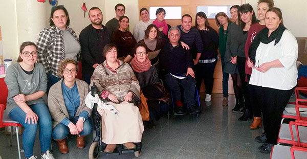 Encuentro de COCEMFE Alicante con los responsables de Ocio de las asociaciones federadas