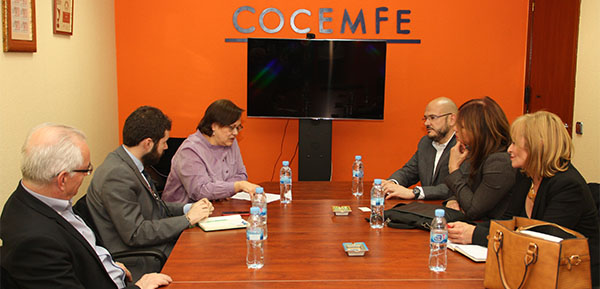Reunión sobre la Cooperación para el Desarrollo de COCEMFE