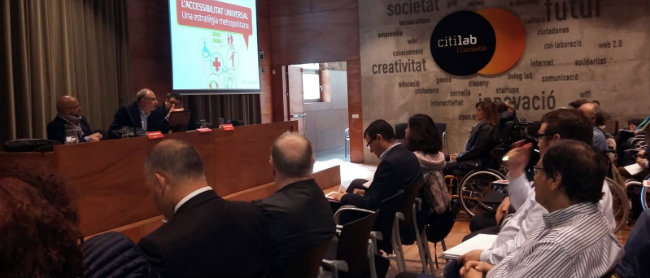 Inauguración de la jornada “La Accesibilidad Universal, una estrategia metropolitana”