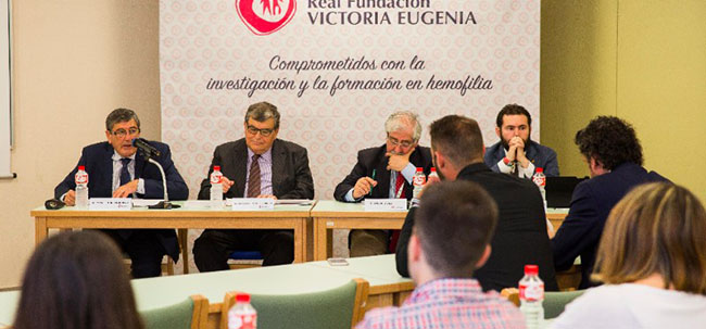 La Real Fundación Victoria Eugenia impulsa la formación de sanitarios en inhibidores de la hemofilia
