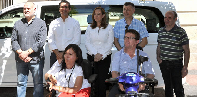 Foto de grupo en la presentación