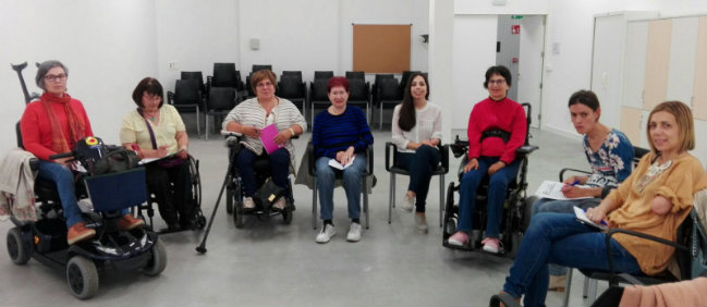 COCEMFE participa en la formación práctica sobre empoderamiento organizada por Eginaren Eginez