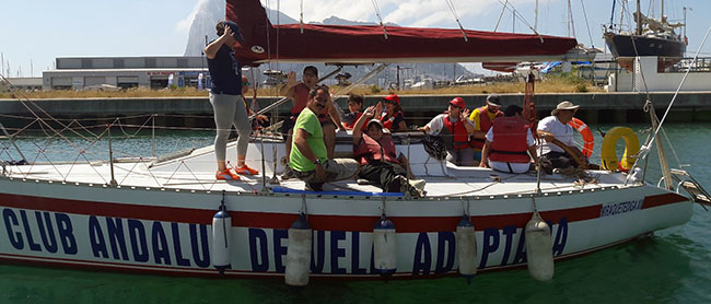Más de 30 personas con discapacidad se beneficiarán del curso de vela adaptada Navega 9