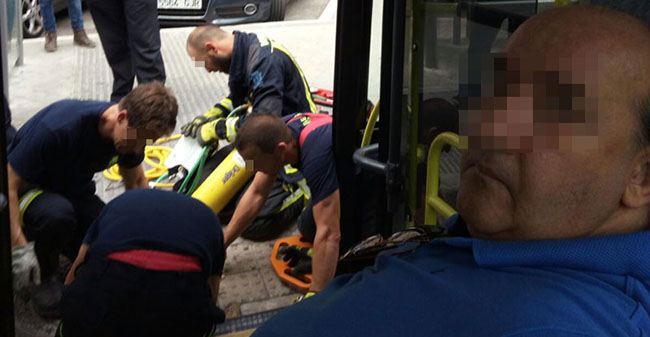 FAMMA denuncia la falta de mantenimiento de las rampas de los autobuses de la EMT