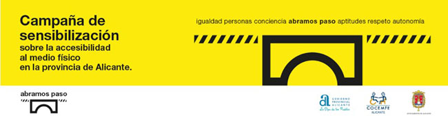 Abramos paso COCEMFE Alicante