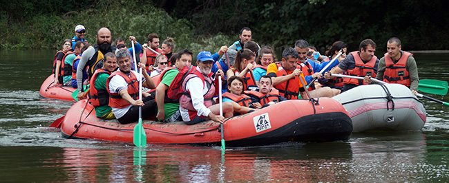 XVI Descenso del río Deva para personas con discapacidad
